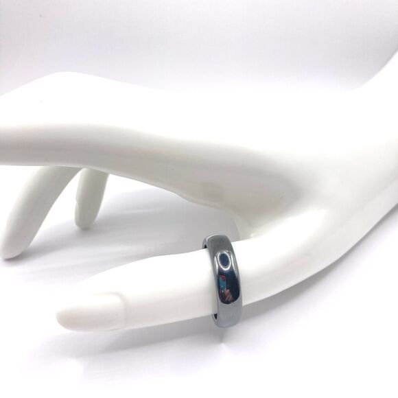 Natural Stone Hematite ring size 8.5 - Picture 1 of 4